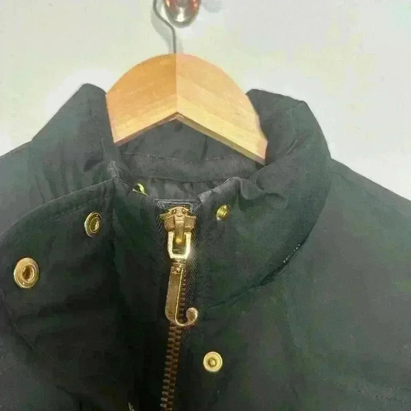 Black juicy winter down coat Y2K size M - Picture 3 of 7